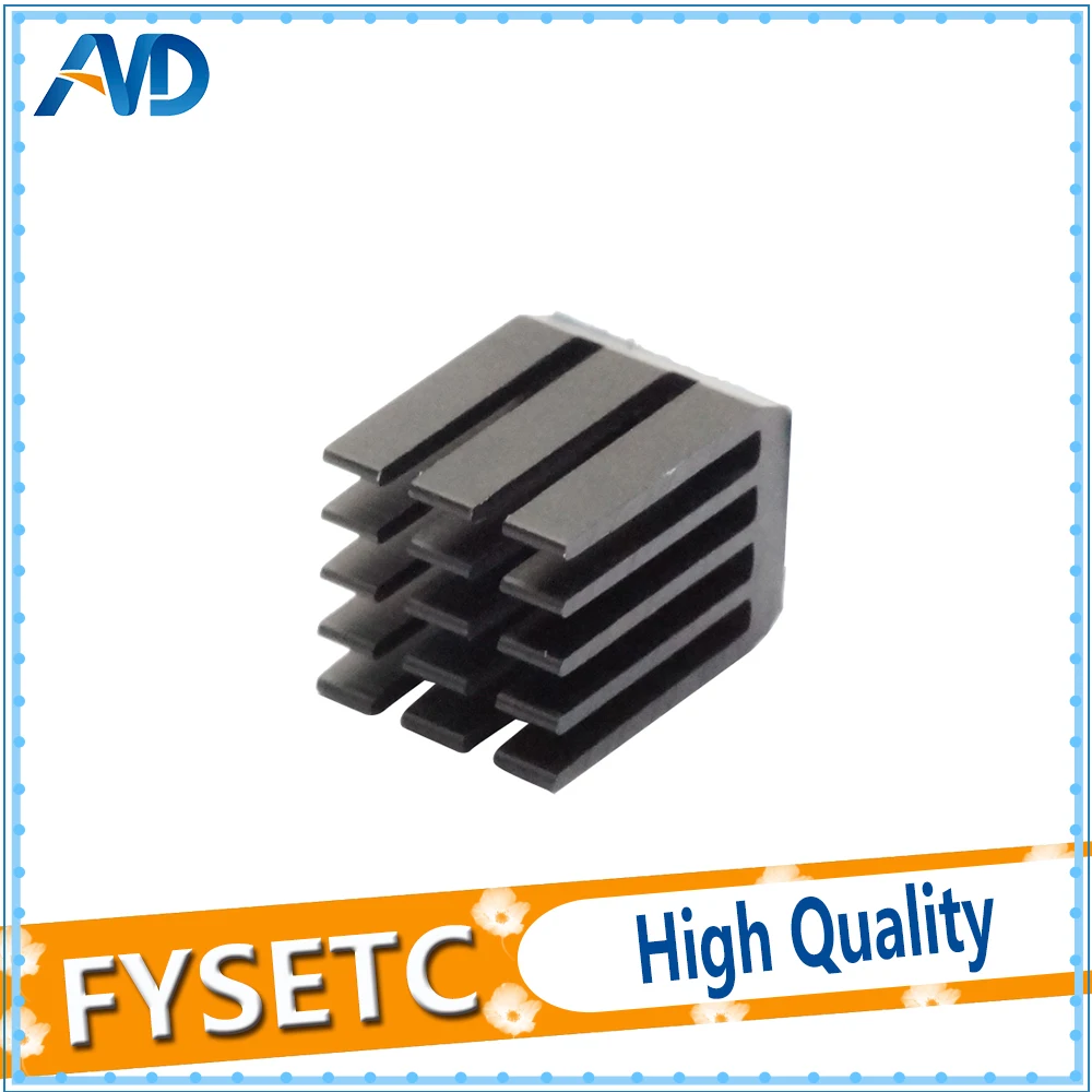 5 шт./лот StepStick теплоотвод алюминиевый подходит для DRV8825/A4988/TMC2100/TMC2208/TMC2130 Mendel|stepstick