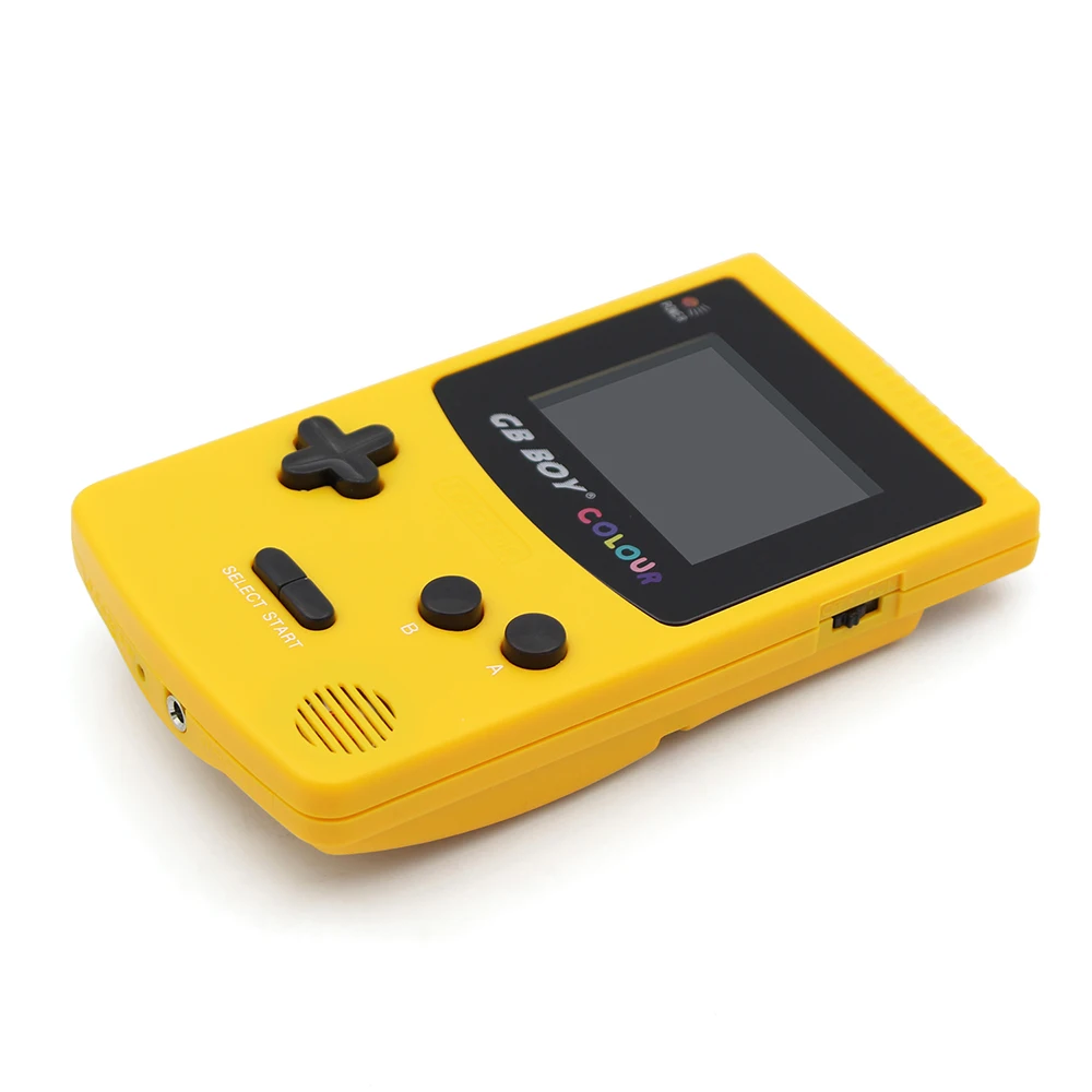 ГБ мальчик цвет Ручной игровой консоли плеер с подсветкой 66 встроенных игр