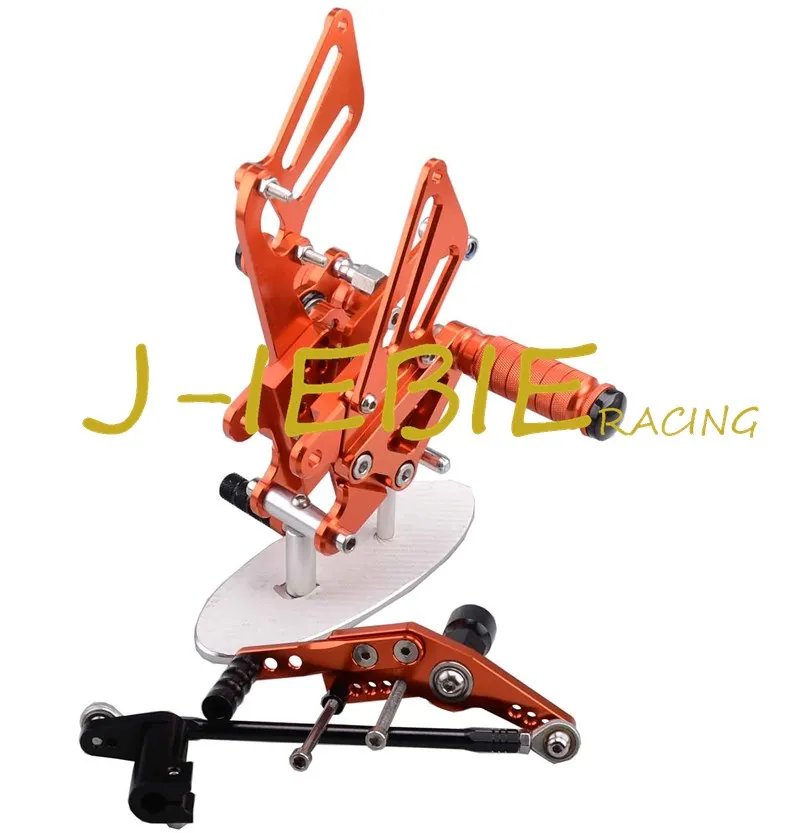 CNC Racing Rearset Регулируемые задние комплекты подножки подходят для Honda CBR1000RR 2008-2015