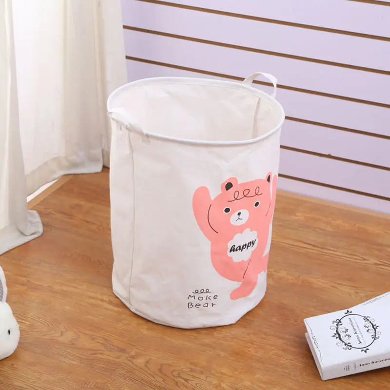Storage Baskets A MICCK корзина для белья Водонепроницаемая большая емкость мультфильм Складные грязные корзины для белья Детская игрушка коробка для хранения отделка Orgnizer - Цвет: Storage Baskets A