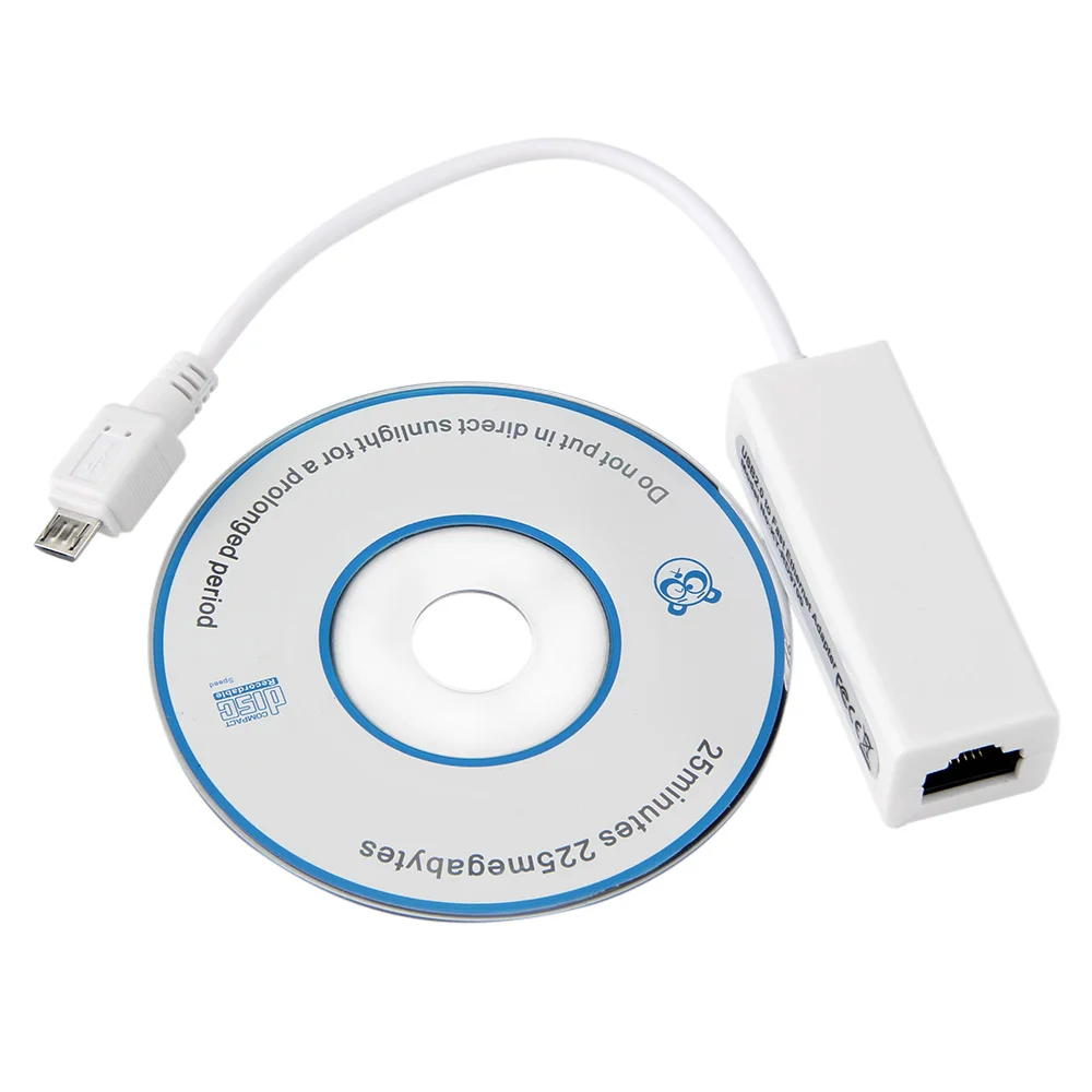 Сетевой адаптер Micro USB к RJ45 поддержка TCP/IP/NETBEUI/IPX/SPX сетевой протокол 10/100 м сеть