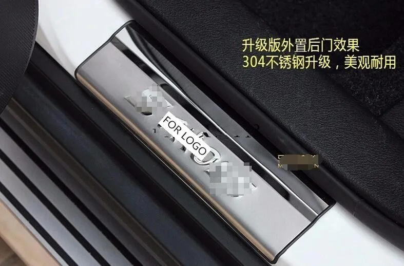 Аксессуары защитные накладки на порог для дверей 2014 2015 suzuki sx4 S CROSS|sill protectors|scuff