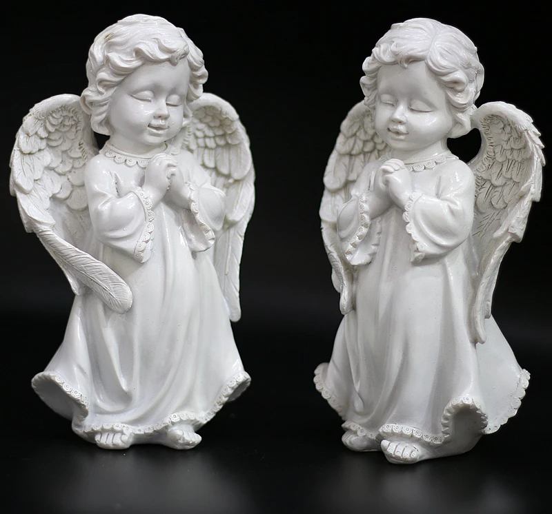 

2017 New Angel Figures Resin Ornaments Children Room Decoration Technology Home Furnishing Birthday Gift
