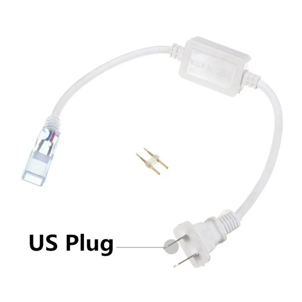 ЕС США разъем широкий для высокого напряжения 220 В светодиодные ленты мощность