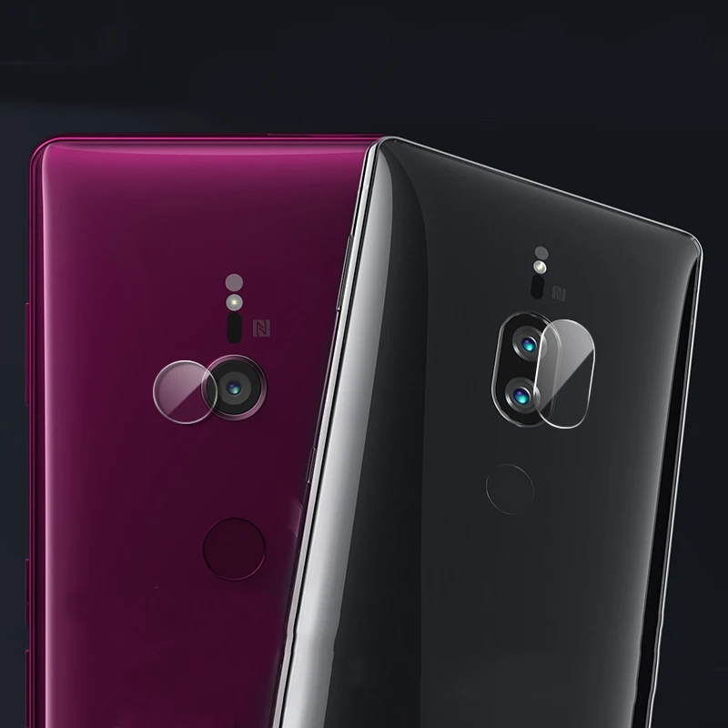 EXUNTON 2 шт для Sony XZ3 объектив камеры закаленное стекло протектор экрана Xperia задняя