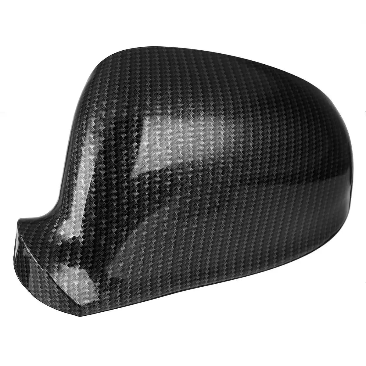Для игры в гольф, MK5 Rabbit GTI R32 Стандартный для VW Jetta 2006 2007 2008 2009 1K0857537 1 пара углеродного волокна сторона боковое зеркало Чехлы Кепки