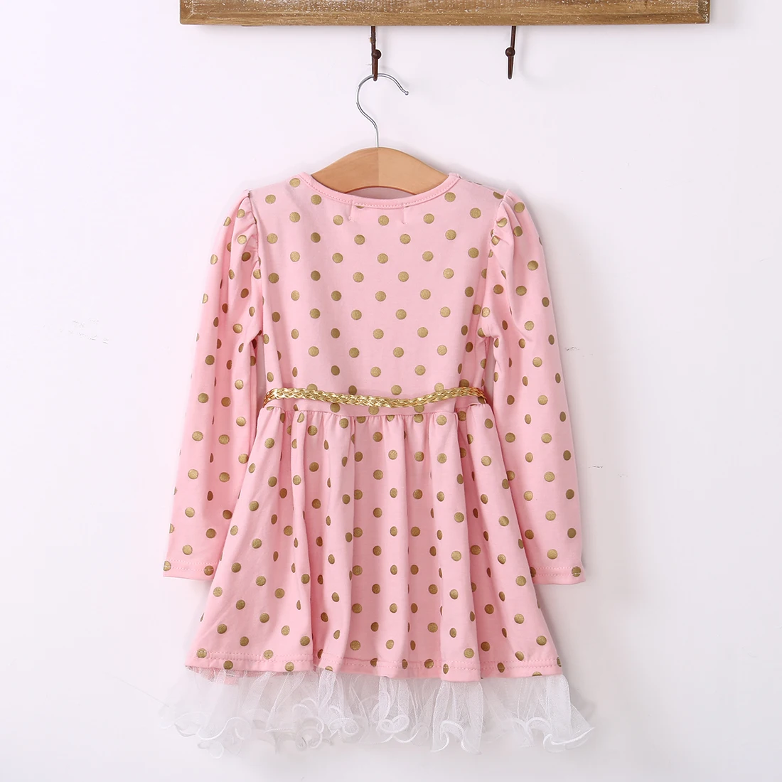 Нарядное вечернее платье принцессы для маленьких девочек с поясом длинными