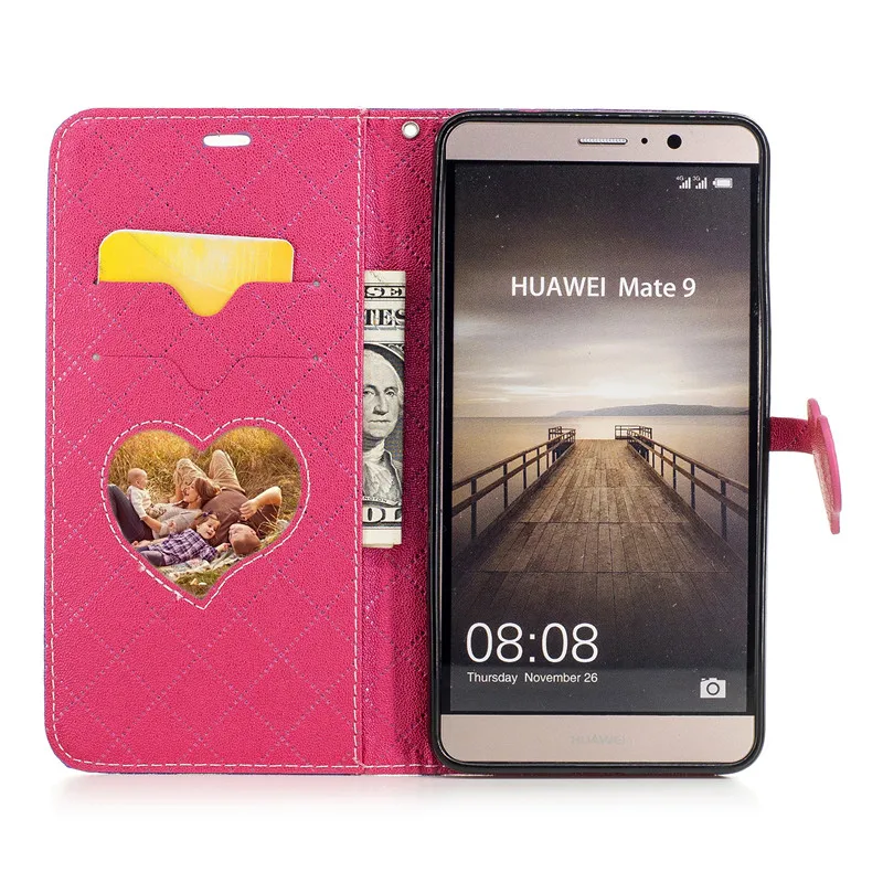 Любовь узор Чехол для мобильного телефона Huawei Коврики 9/P8 Lite 2017/P9 Lite/P10/P10 lite