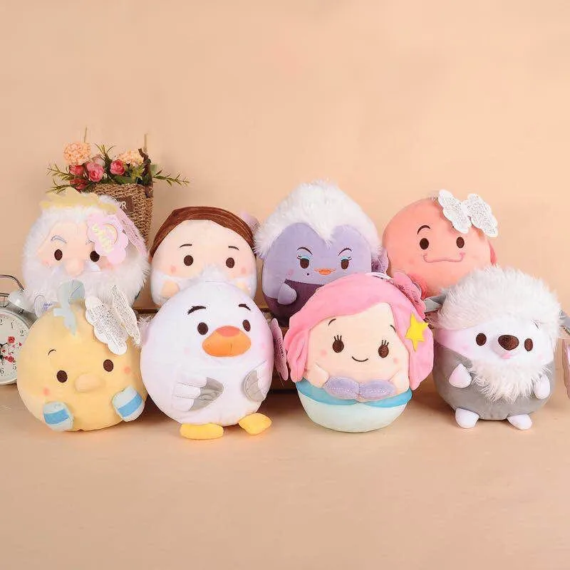 Kawaii милый Ufufy аромат маленькая Русалочка Ариэль плюшевая игрушка камбала Себастиан Краб Урсула принц Eric Max девочки дети игрушки подарки
