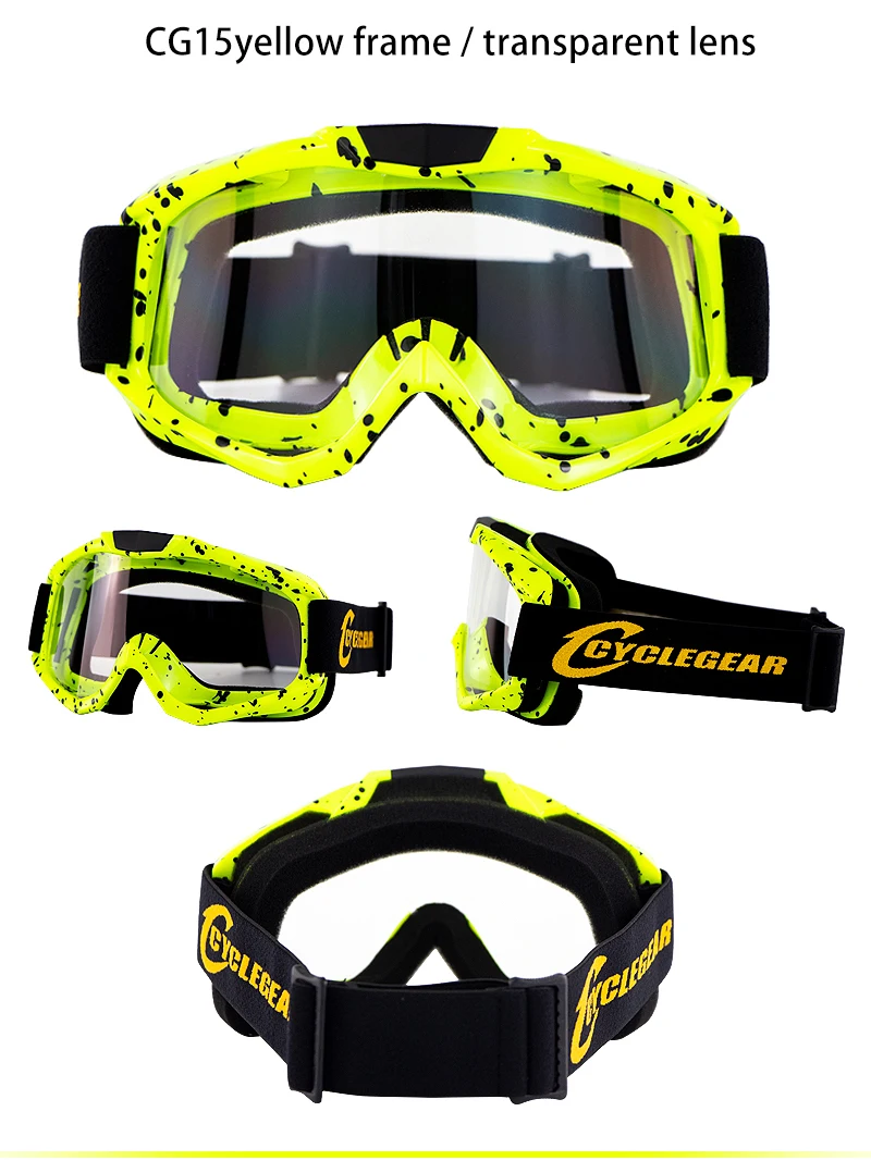 Оригинальные Cyclegear CG15 мотокросса от дорожные очки ATV Casque мотоциклетные очки анти-ветер мотоцикл гоночная маска
