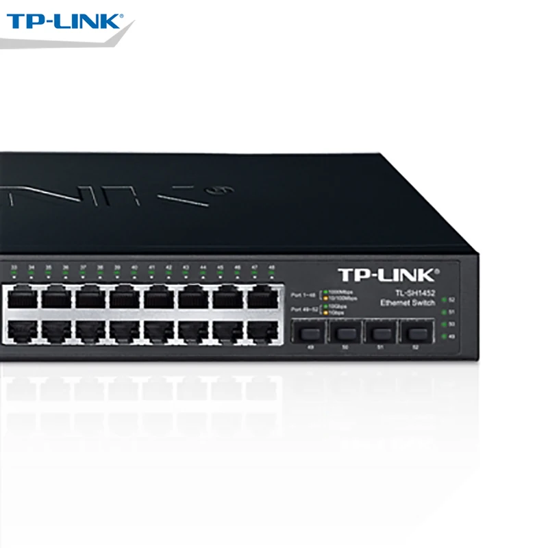 TP LINK TL SH1452 48 Gigabit + 4 port quintillions SFP uplink сетевой коммутатор|Сетевые коммутаторы| |