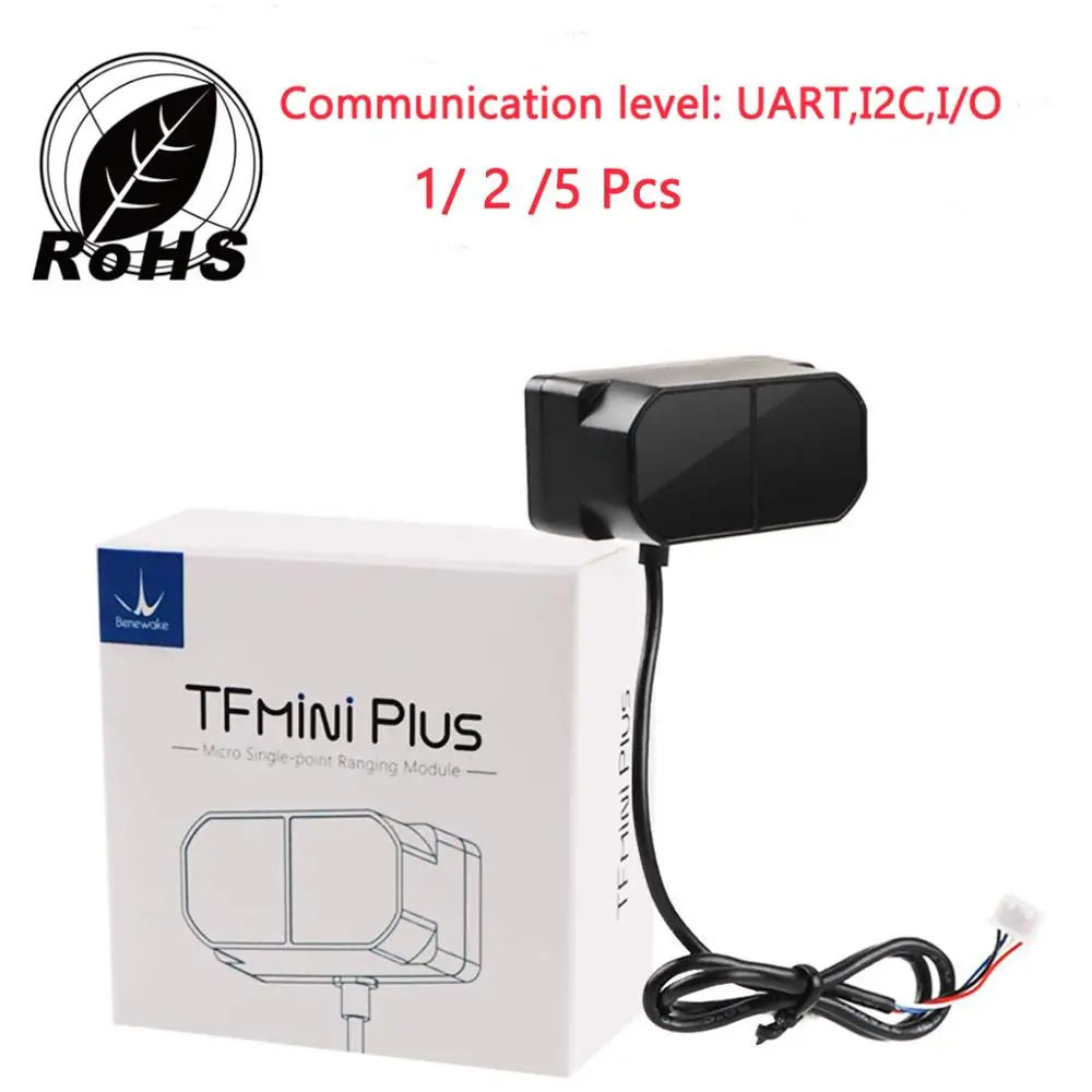 Модуль датчика дальномера Lidar TFmini Plus IP65 водонепроницаемый пыленепроницаемый