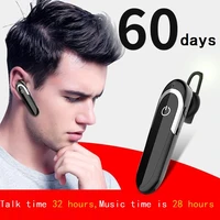 new handsfree earbuds bluetooth earphone single stereo headphone wireless bluetooth earbuds with mic headset for driving sport