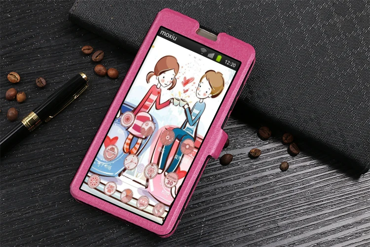 Флип-прозрачный чехол с окошком для HUAWEI Ascend Y3 Y3C Y336 Y360 Y5 Y5C Y541 Y635 смарт-чехол с сенсорной подставкой для телефона