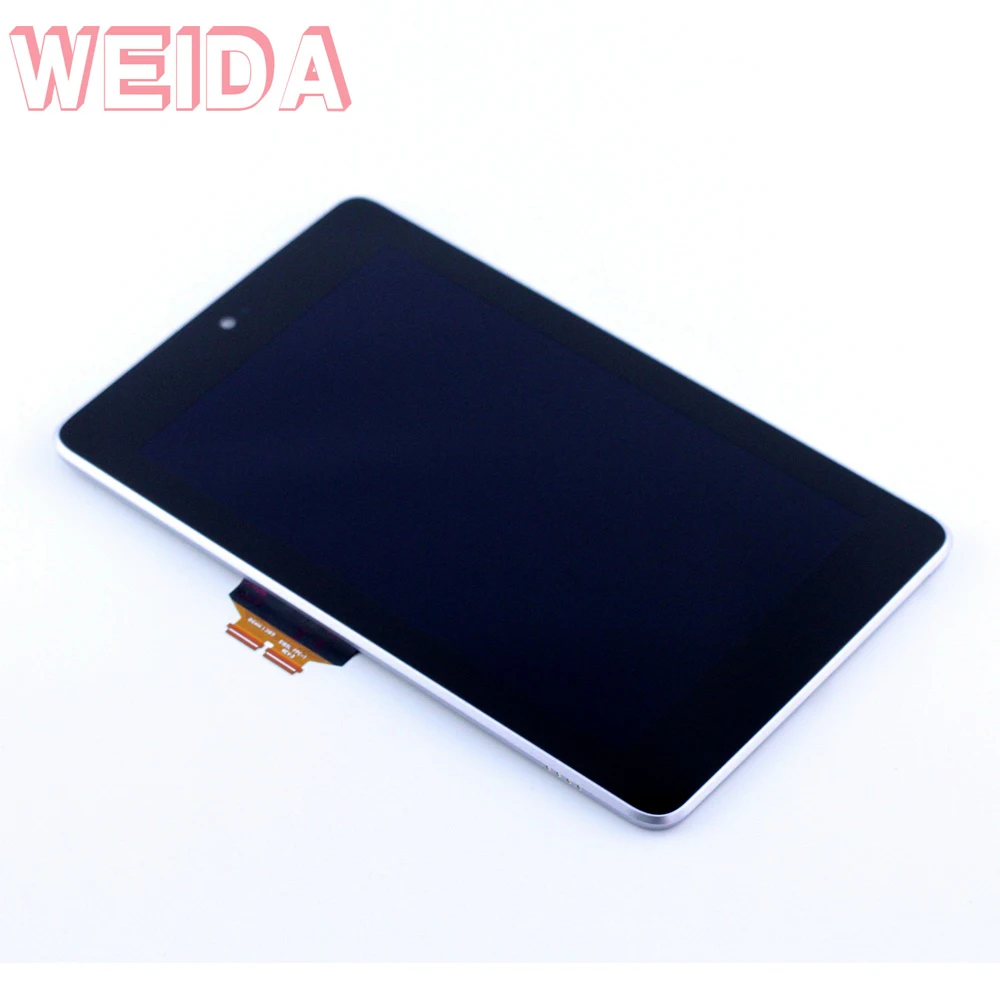 WEIDA для Asus Google Nexus 7 Me370 1st Gen Nexus7 2012 сенсорный ЖК-экран в сборе рамка ME370T ME370TG