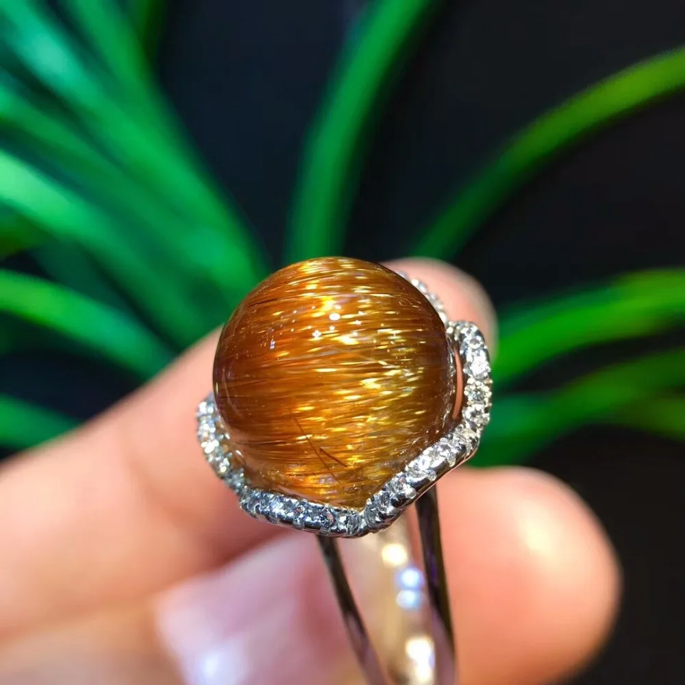 Женское и мужское обручальное кольцо с кристаллами кошачий глаз из натуральной