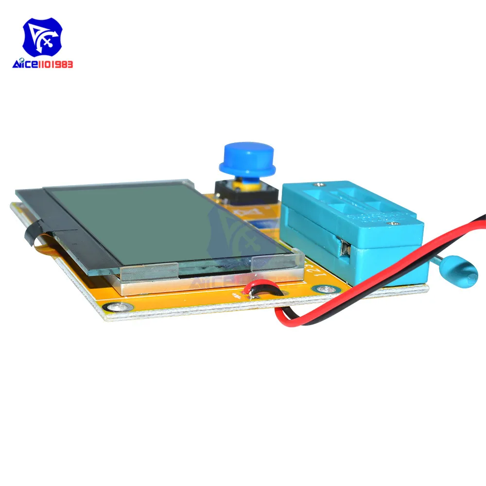 Mega328 LCR T4 тестер транзисторов диодный триодный конденсатор метр MOS PNP/NPN M328 SCR MOSFET