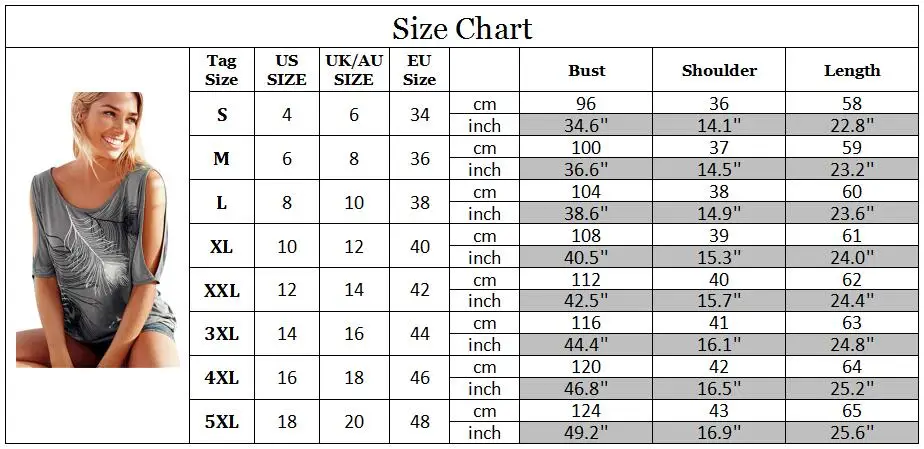 Women Summer 2018 Tshirt Casual Short Sleeve Tops Tees Sexy Off Shoulder Feather Print T-Shirt O-neck Loose Plus Size 5XL Shirts | Женская