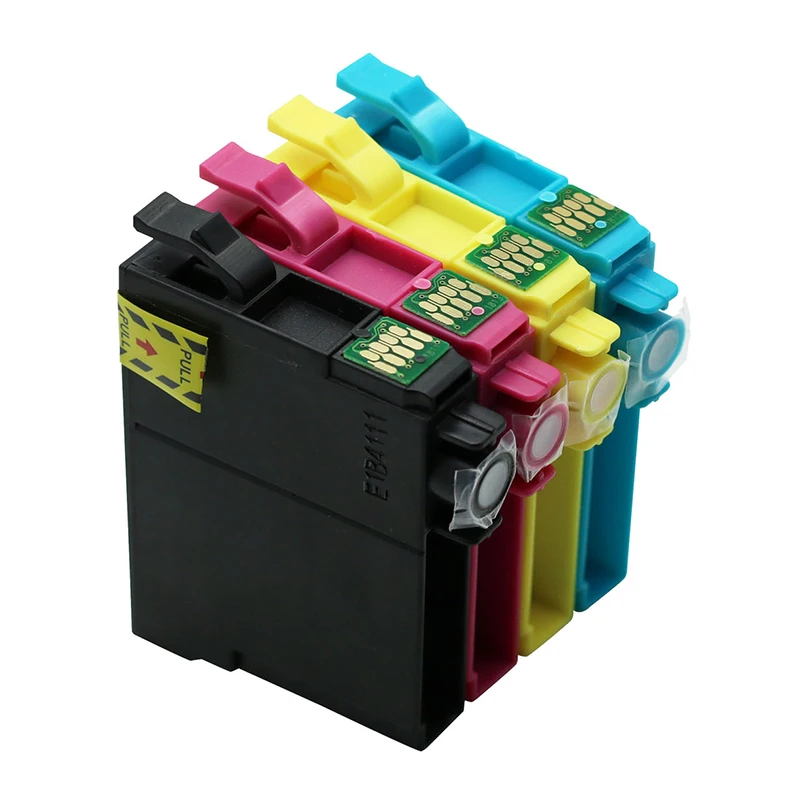 4 шт. совместимый чернильный картридж epson 92N T0921N T0922N T0923N T0924N для T26 T27 TX106 TX109 TX117 |