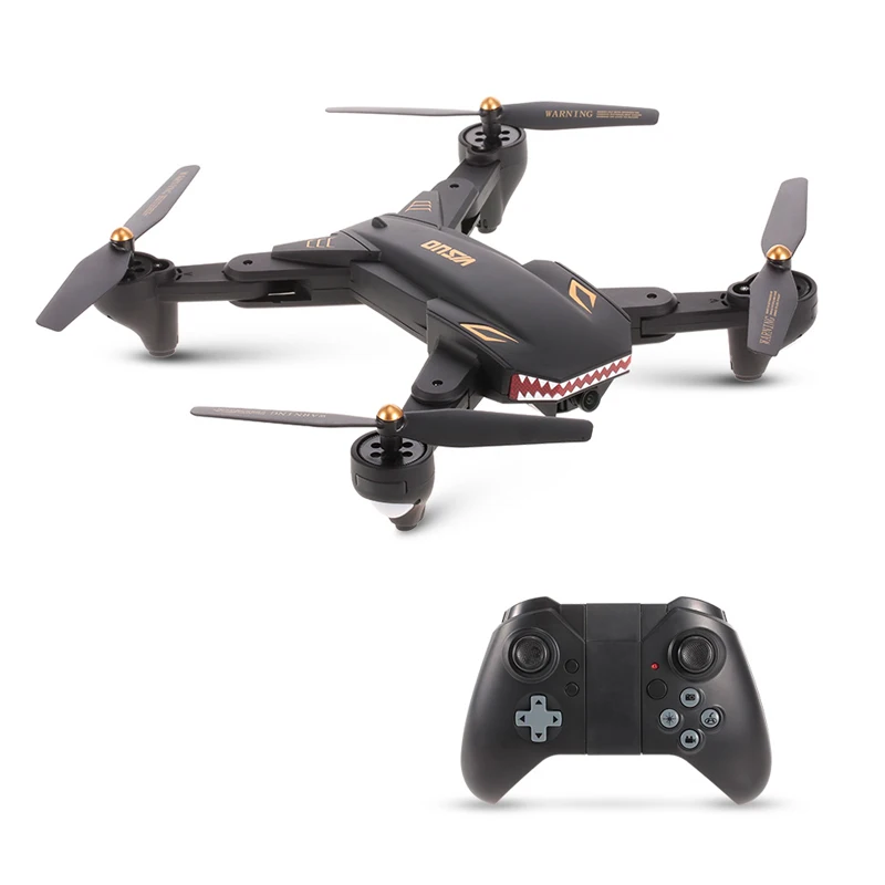 Складной Дрон VISUO XS809S 2.0мп широкоугольный Wi Fi FPV|Радиоуправляемые вертолеты| |