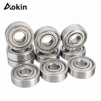 10pcslot ball bearings 608zz 8x22x7mm part wheel miniature deep groove 3d printers parts 608 zz pulleys stainless steel