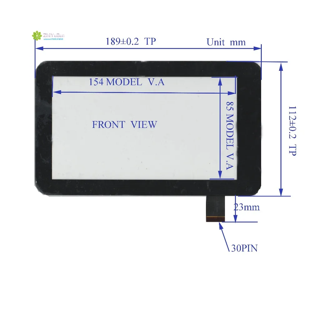 ZhiYuSun ZK 6018 189 мм * 112 7 дюймов для CarDVD сенсорная панель радио автомобиля и планшета ПК