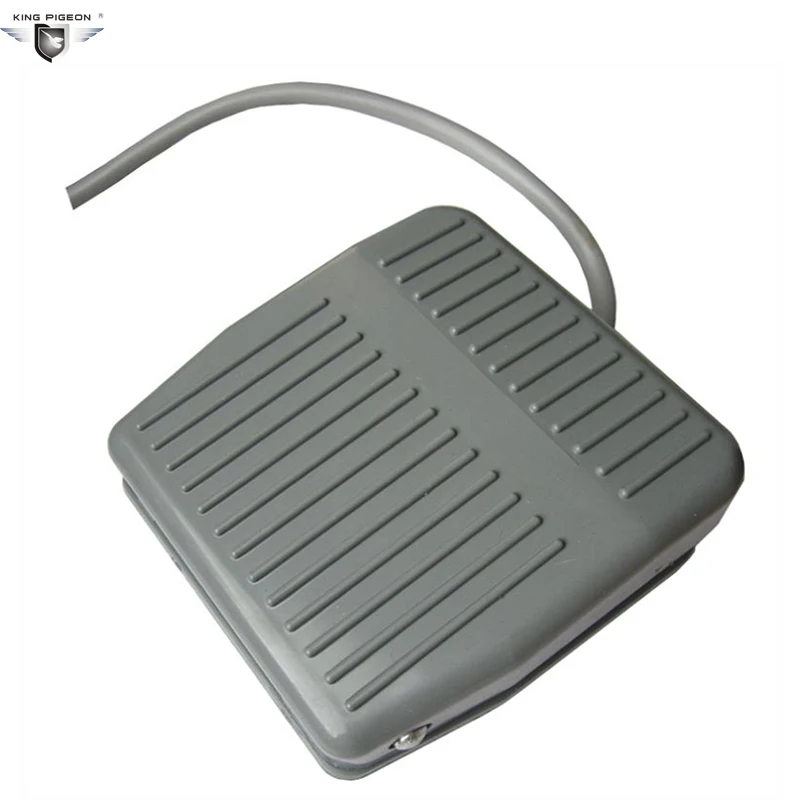 

KingPigeon CNC Industrial Alarm of GSM SMS Foot Alarm AC 250V 10A SPDT NO NC Momentary Plastic Power Foot Pedal Switch