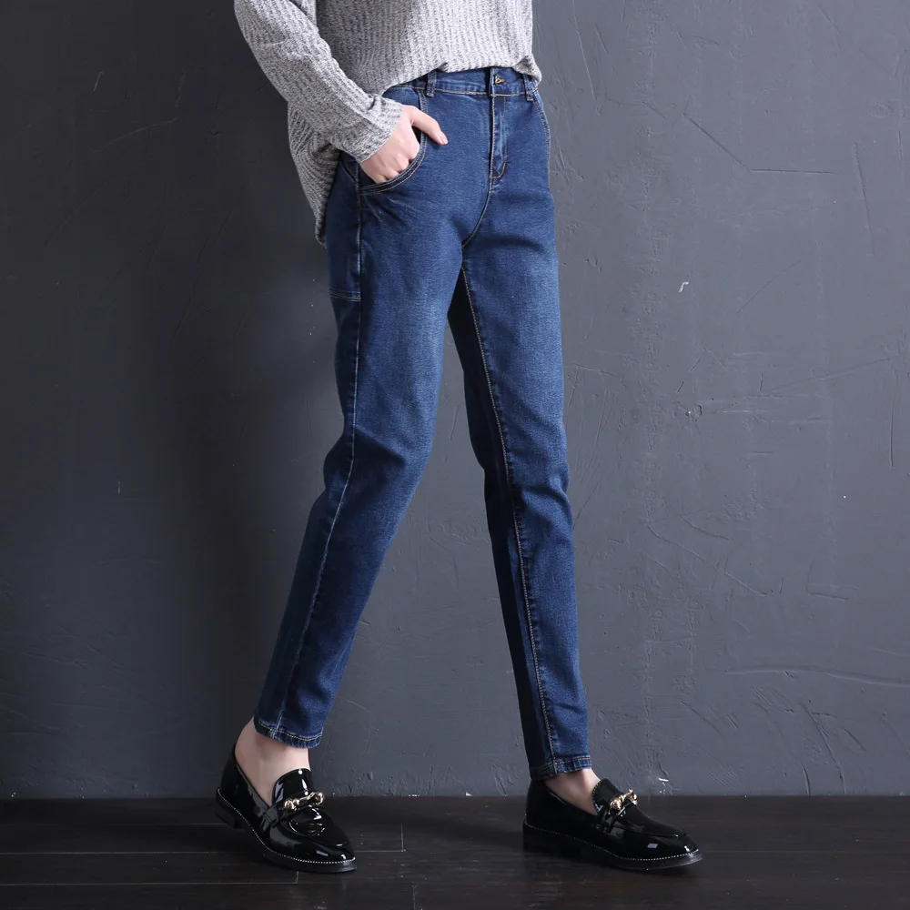 

Slim Jeans for Women autumn Skinny High Waist Jeans Woman Denim Pencil Pants Stretch Waist Women Jeans Pants Feminina