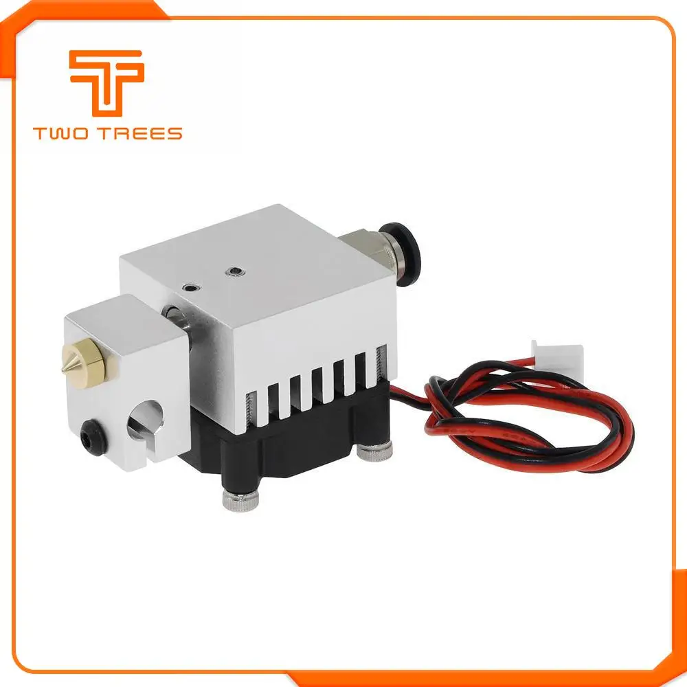 3D Chimera Hotend Kit 2 IN 2 OUT extruder Multi-extrusion All metal V6 Dual Single extruder 0.4mm/1.75mm 3D printer parts