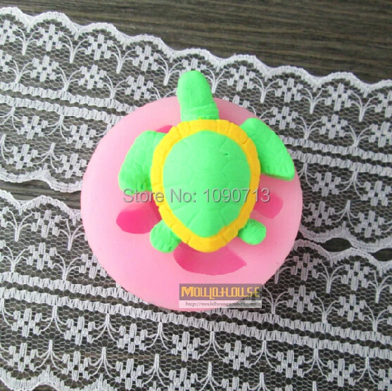 Бесплатная доставка 4 шт./лот морские ракушки черепаха помадки формы для торта