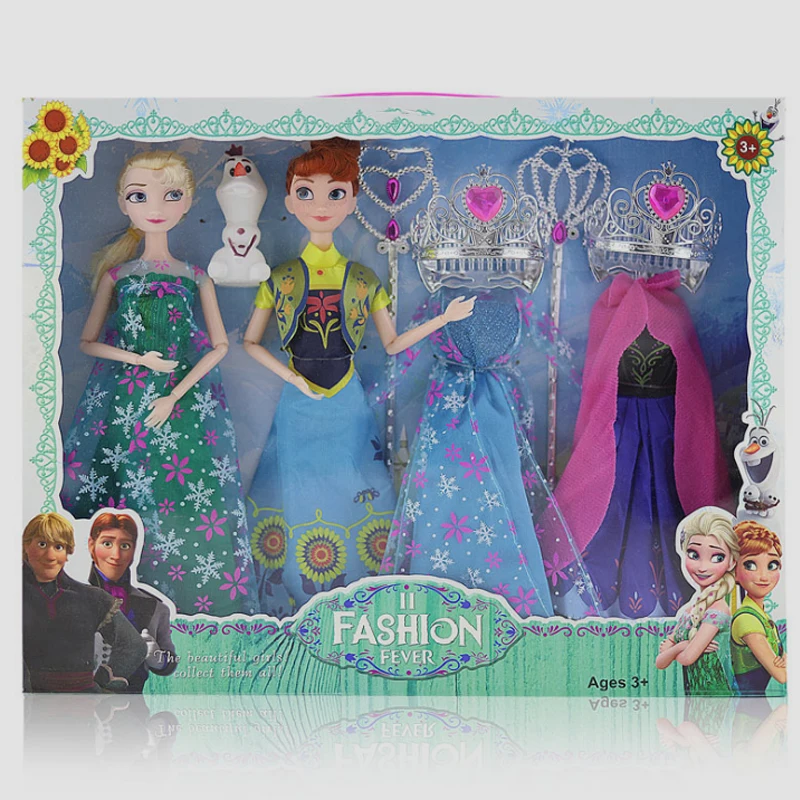 Disney новинка 2019 Кукольное платье Холодное сердце Снежная королева принцесса