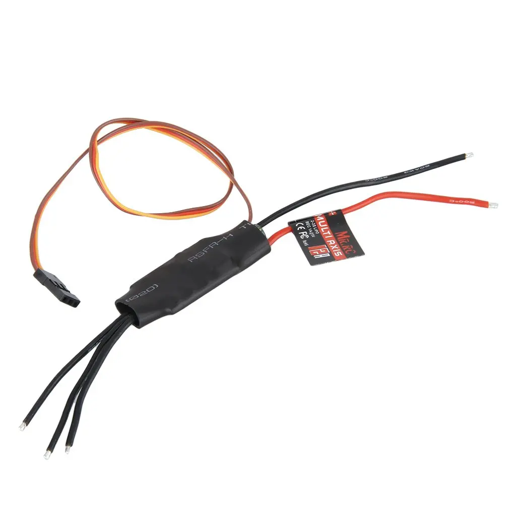 WOTT MR.RC 12AMP 12A SimonK прошивка бесщеточный ESC w/2A 5V для мультикоптера QAV 250/300/F330 двигатель