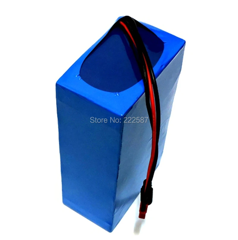 Литий ионный аккумулятор для электровелосипеда 48 В 16 Ач 15 ПВХ 2200 мАч 500 Вт 750 1000 с