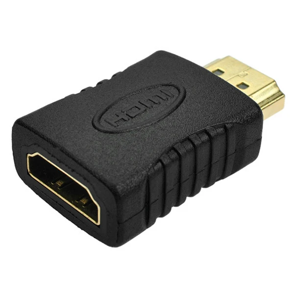 Male to Female AUN HDMI разъем Мужской к HDMI Женский адаптер(дополнительно HDMI разъем Женский к HDMI Женский адаптер) для 1080P HDTV PC проектор - Цвет: Male to Female