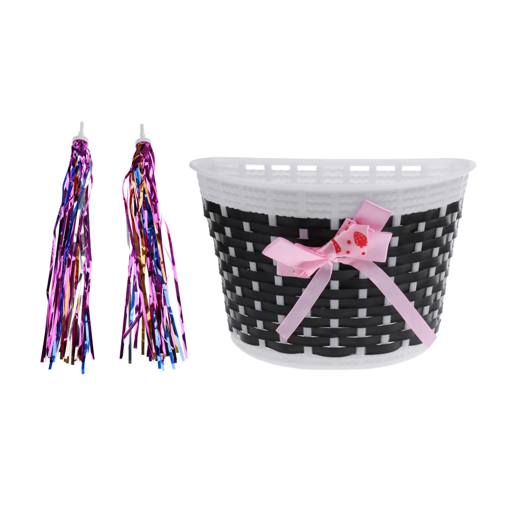 Ручки велосипедные для мальчиков и девочек ручки с бахромой передней корзиной