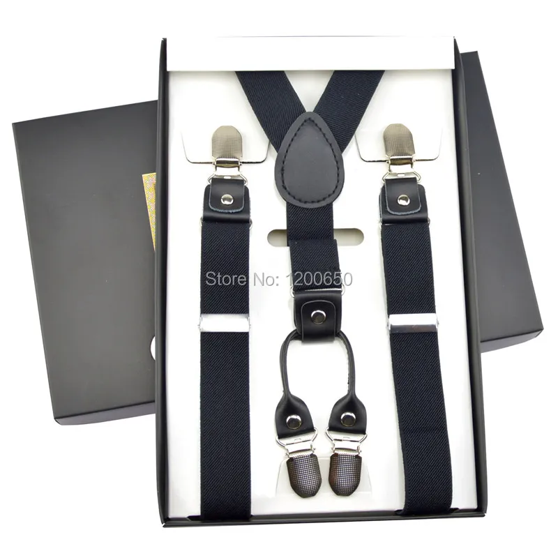 Подтяжки с 4 пряжками для мужчин и женщин эластичные регулируемые подтяжки брюк