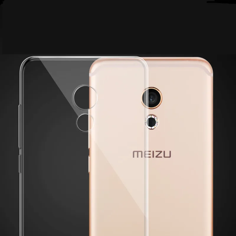 Мягкий силиконовый защитный чехол HOECOGE для Meizu Mx6 прозрачный Pro 6 Plus чехлы 6s |