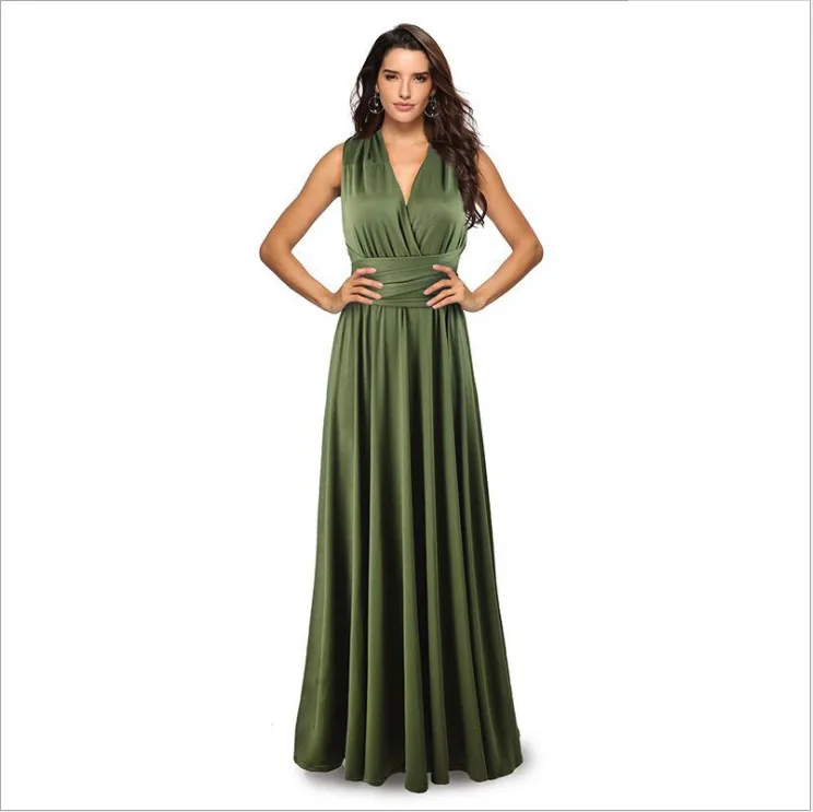 Новинка Платья для подружек невесты Robe De сорие комбинированное серое