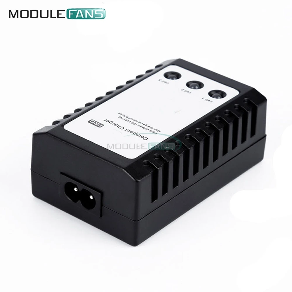 Профессиональное Компактное зарядное устройство 2S 3S Lipo балансирующее для