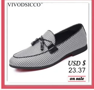 VIVODSICCO/Мужские модельные туфли на высоком каблуке; кожаные свадебные туфли мужские деловые туфли; мужские туфли-оксфорды для работы размера плюс