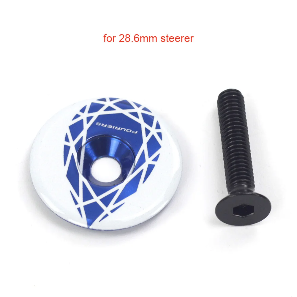 drip 28.6mm Fouriers велосипедная верхняя крышка для руля, велосипедная гарнитура, вилка, крышка 31,8 мм, 28,6 мм, 1 1/8 дюйма, запчасти для велосипеда 5 г - Цвет: drip 28.6mm