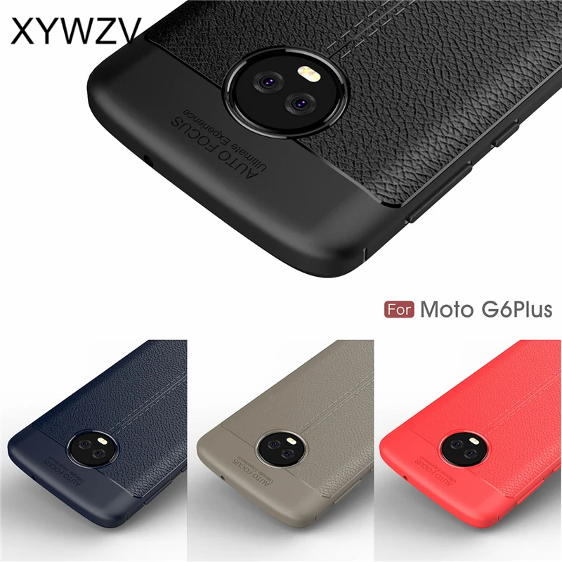 Чехол для телефона Moto G6 Plus роскошные резиновые чехлы телефонов Motorola чехол