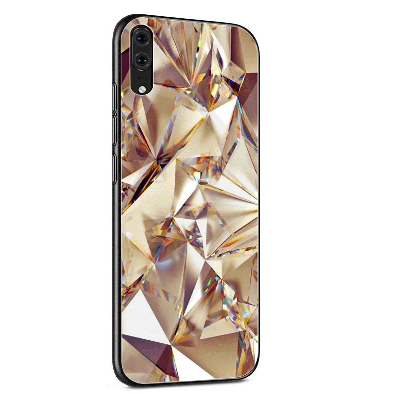 Чехол из хрустального стекла Desxz Diamantes для Huawei P10 P20 Lite Pro P Smart Mate 10 20 Y6 Y9 Honor 7A 8X9 |