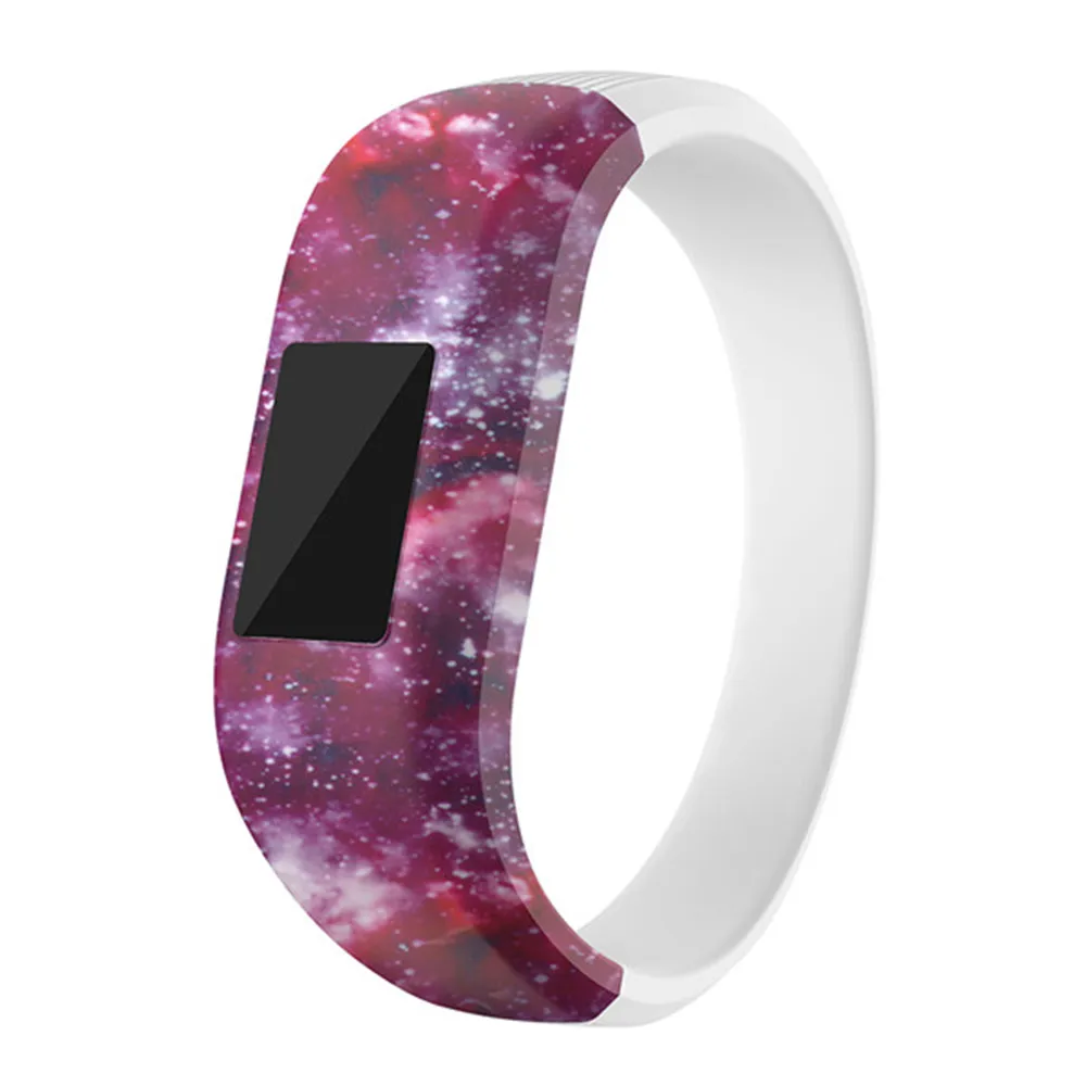 Colour D 5 цветов мягкий браслет ремешок держатель для Garmin VivoFit Jr/для Garmin VivoFit JR 2 JR2 Junior Activity Tracker wear - Цвет: Colour D