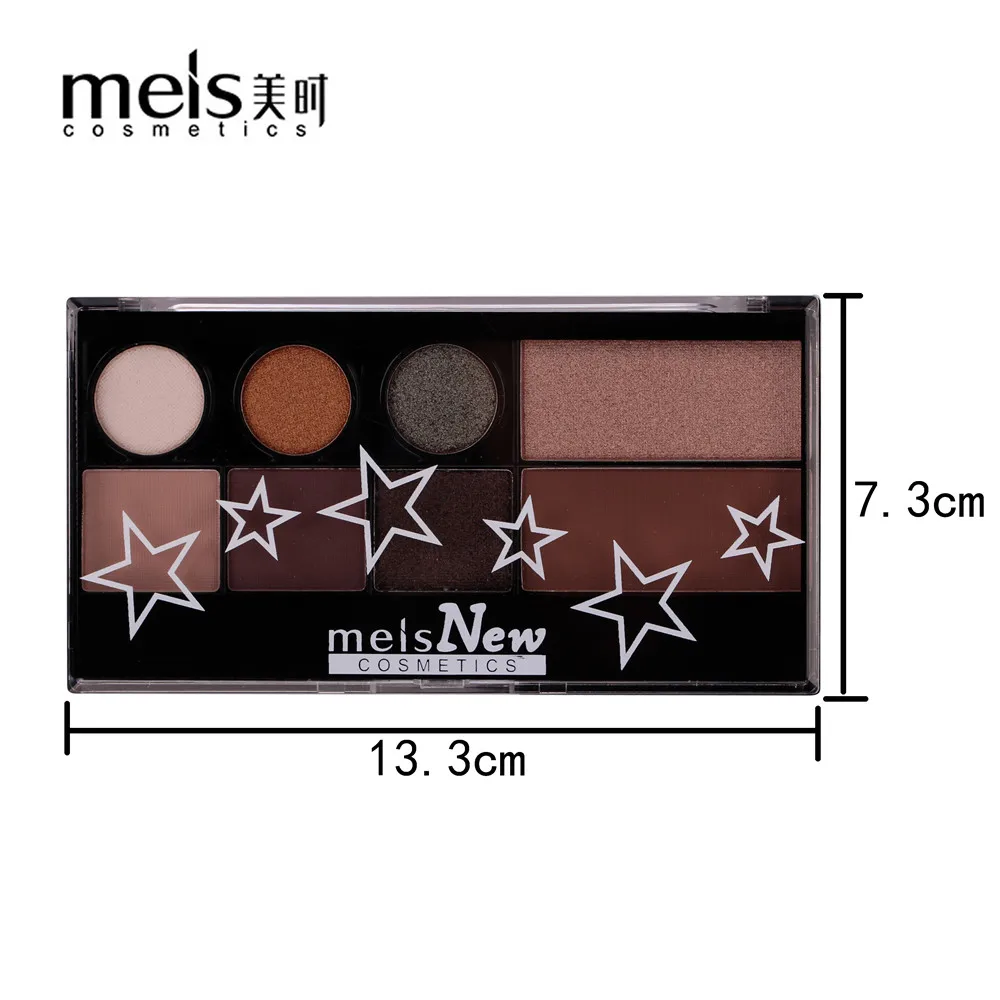 MEIS бренд палитры теней Макияж Профессиональный макияж для глаз 8 цветов Красота