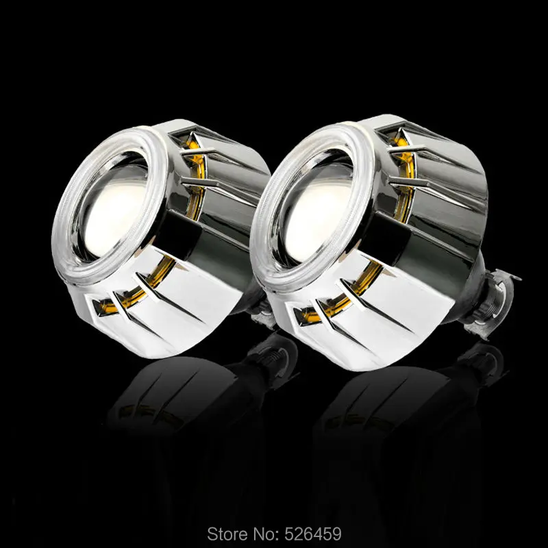 Бесплатная доставка Тонкий балласты с 3 дюймов объектив проектора дважды глаза