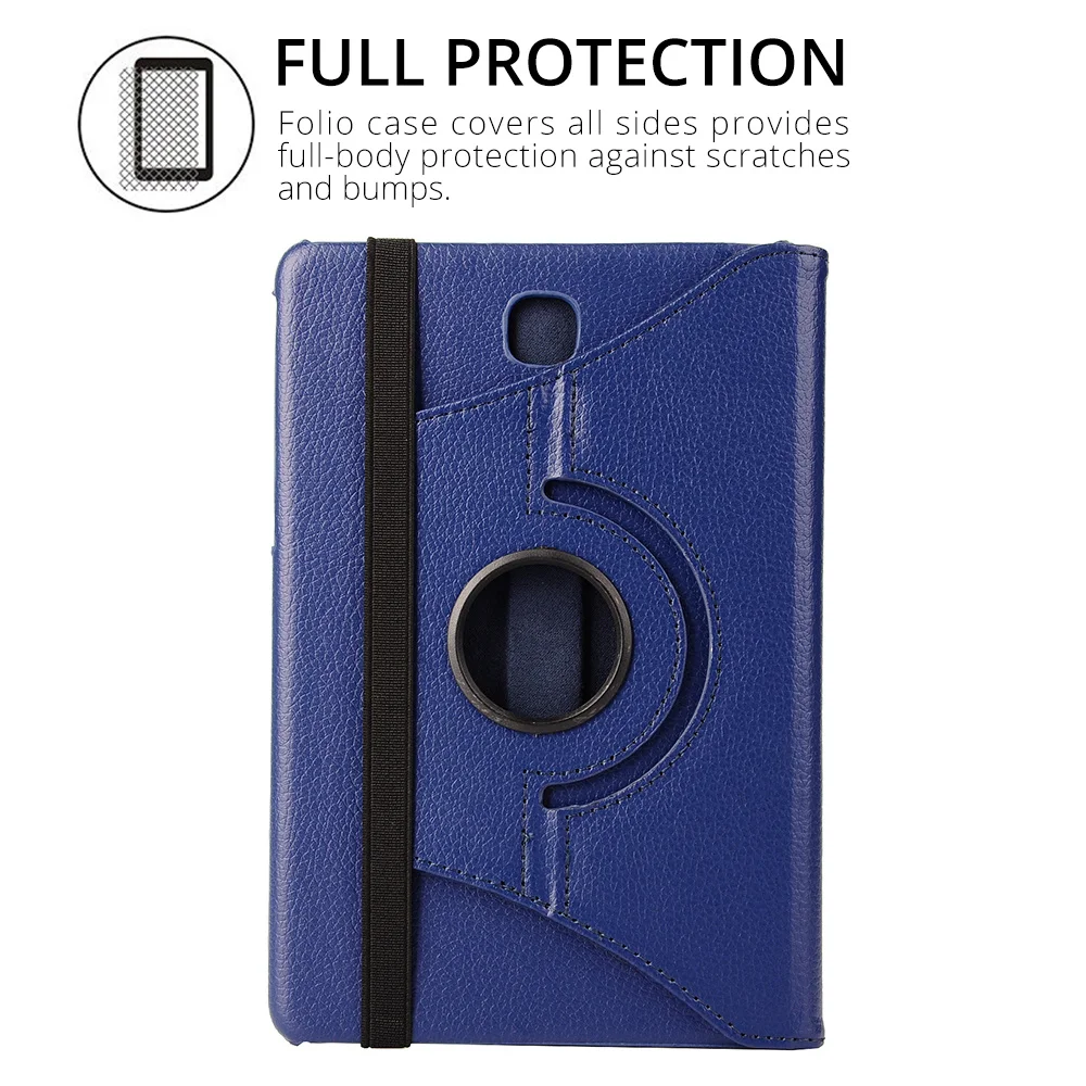 Умный чехол с поворотом на 360 градусов для Samsung Galaxy Tab S2 9. 0 T810/T815 Coque Funda флип из