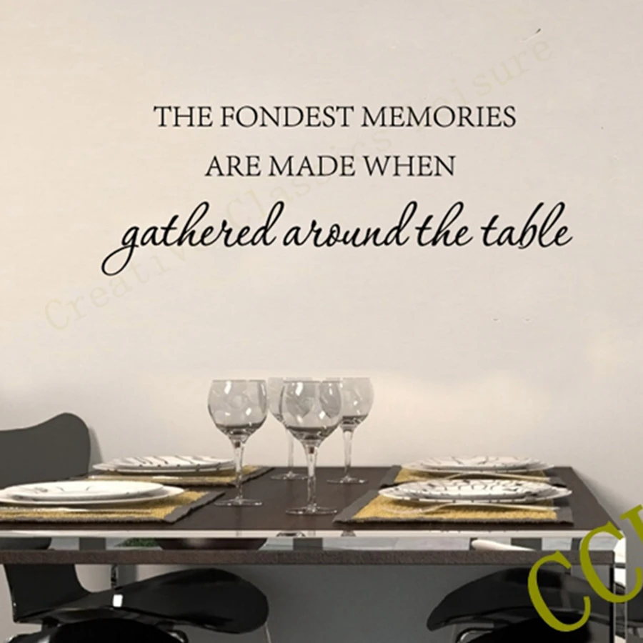 Бесплатная доставка наклейка на стену в стиле семьи домашний декор кухонные