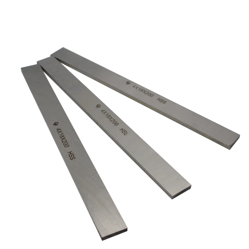 

10PCS 4x18x200 Steel Plate Steel Sheet Turning Tool 4*18*200 High Speed Steel Rectangular HSS Steel Bar Lathe Tool