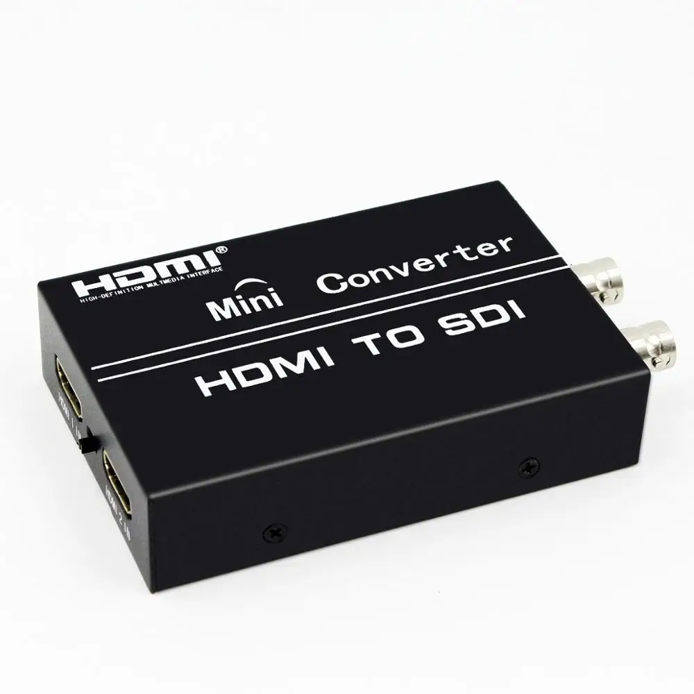 Mini HDMI to SDI dual 2 Input Output Converter Adapter HDMI-SDI 1080P for PC DVD Laptop |